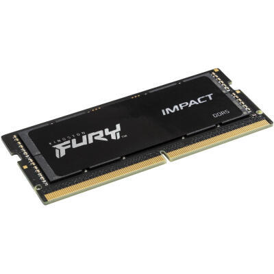 Модуль пам`ятi SO-DIMM 16GB/4800 DDR5 Kingston Fury Impact (KF548S38IB-16)
