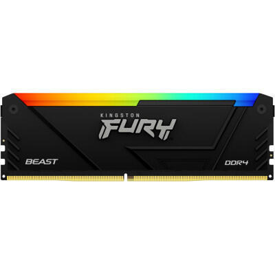 Модуль пам`ятi DDR4 16GB/3200 Kingston Fury Beast RGB (KF432C16BB2A/16)