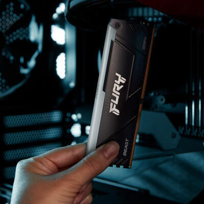 Модуль пам`ятi DDR4 16GB/3200 Kingston Fury Beast RGB (KF432C16BB2A/16)