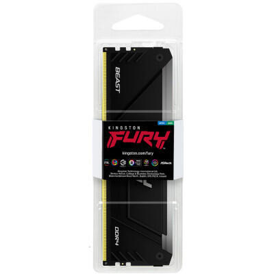 Модуль пам`ятi DDR4 16GB/3200 Kingston Fury Beast RGB (KF432C16BB2A/16)