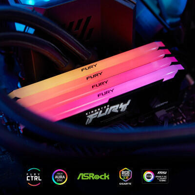 Модуль пам`ятi DDR4 16GB/3200 Kingston Fury Beast RGB (KF432C16BB2A/16)