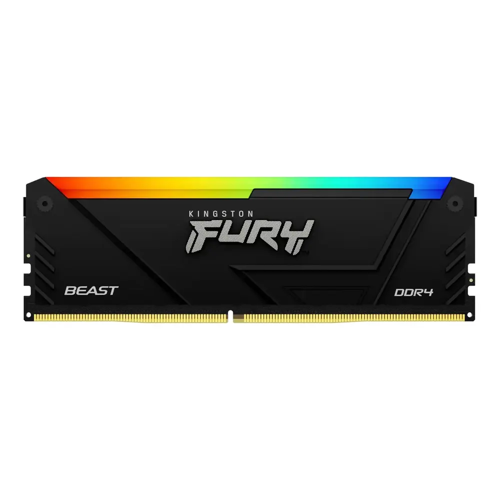 Модуль пам`ятi DDR4 16GB/3200 Kingston Fury Beast RGB (KF432C16BB2A/16)