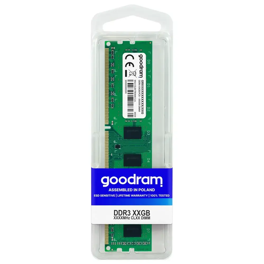 Модуль пам`ятi DDR3 8GB/1333 Goodram (GR1333D364L9/8G)