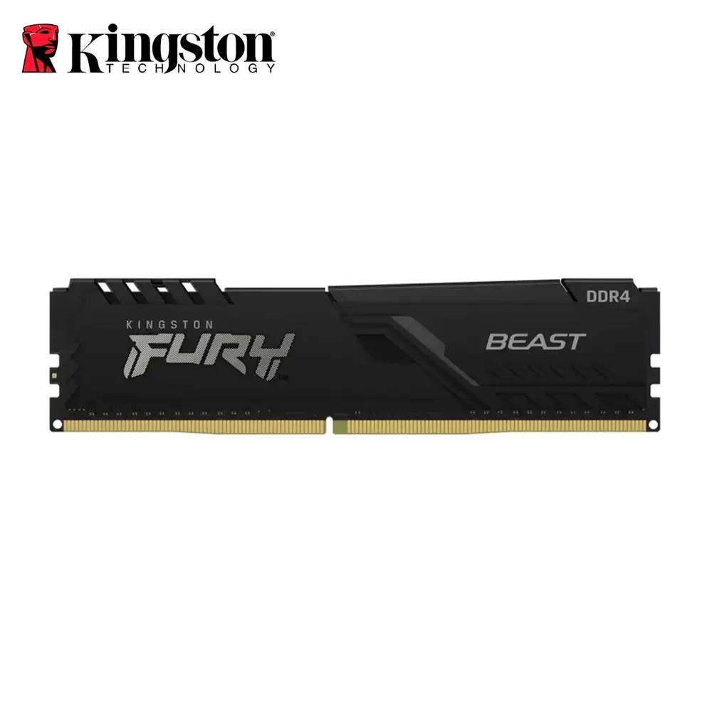 Модуль пам`ятi DDR4 16GB/3200 Kingston Fury Beast Black (KF432C16BB/16)