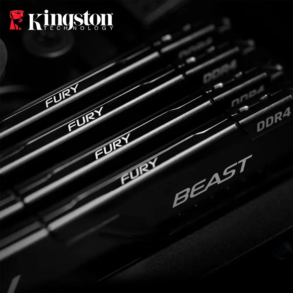 Модуль пам`ятi DDR4 16GB/3200 Kingston Fury Beast Black (KF432C16BB/16)