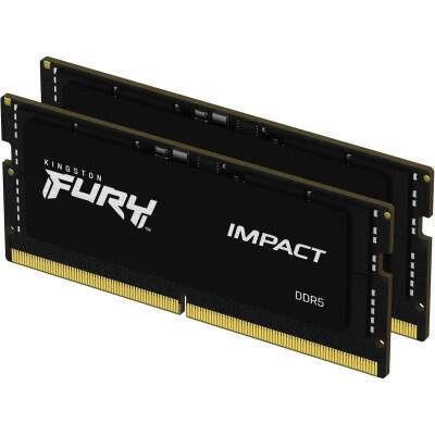 Модуль пам`ятi SO-DIMM 2x16GB/5600 DDR5 Kingston Fury Impact (KF556S40IBK2-32)