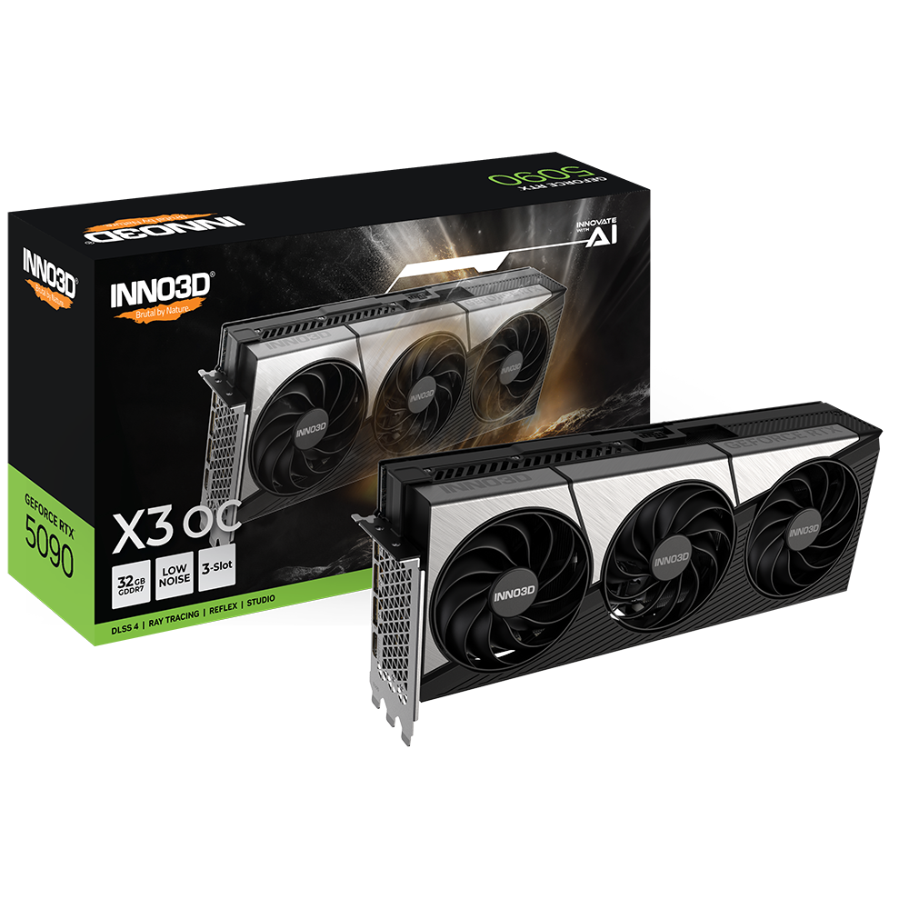 Вiдеокарта INNO3D RTX 5090 X3 OC (N50903-32D7X-17593928)