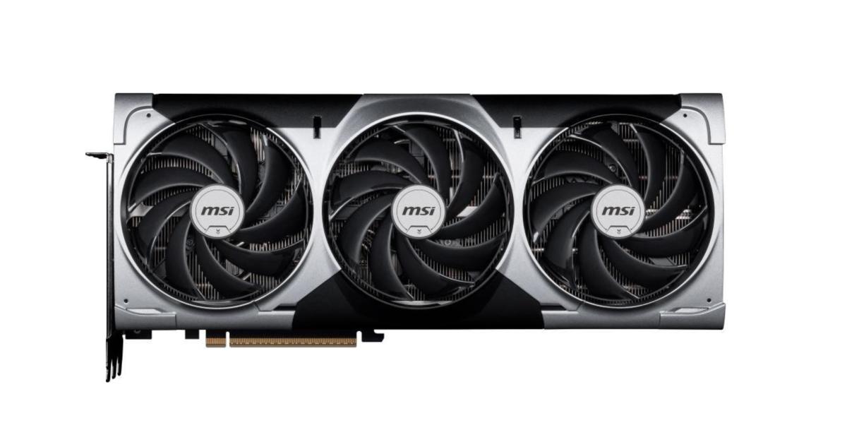 Відеокарта GF RTX 5090 32GB GDDR7 Ventus 3X OC MSI (GeForce RTX 5090 32G VENTUS 3X OC)