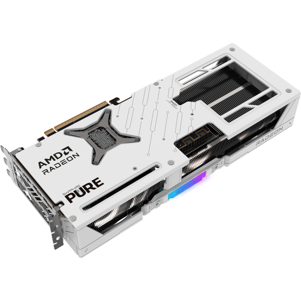 Відеокарта AMD Radeon RX 9070 XT 16GB GDDR6 Pure Gaming OC Sapphire (11348-02-20G)