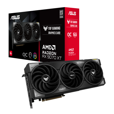 Відеокарта AMD Radeon RX 9070 XT 16GB GDDR6 TUF Gaming OC Asus (TUF-RX9070XT-O16G-GAMING)
