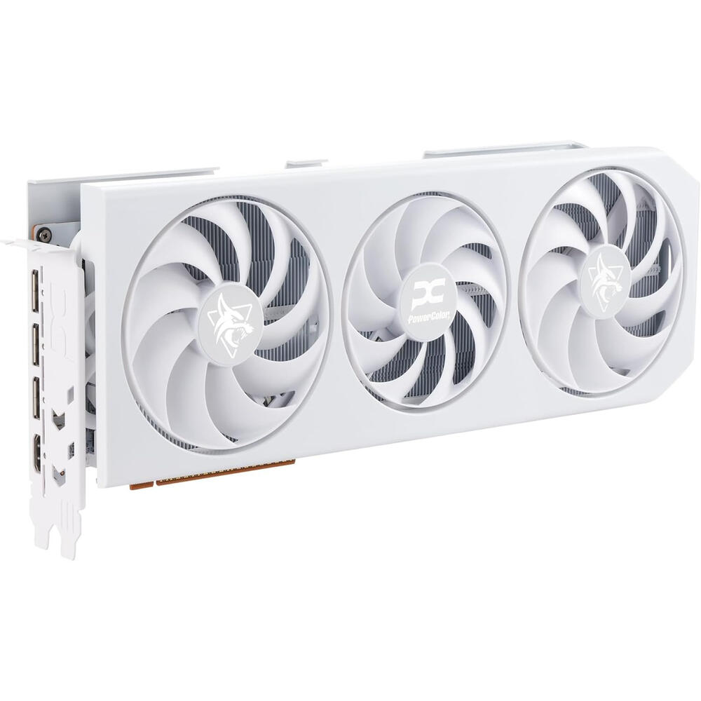 Відеокарта AMD Radeon RX 9070 XT 16GB GDDR6 Hellhound Spectral White PowerColor (RX9070XT 16G-L/OC/WHITE) Відеокарта AMD Radeon RX 9070 XT 16GB GDDR6 Hellhound Spectral White PowerColor (RX9070XT 16G-L/OC/WHITE)