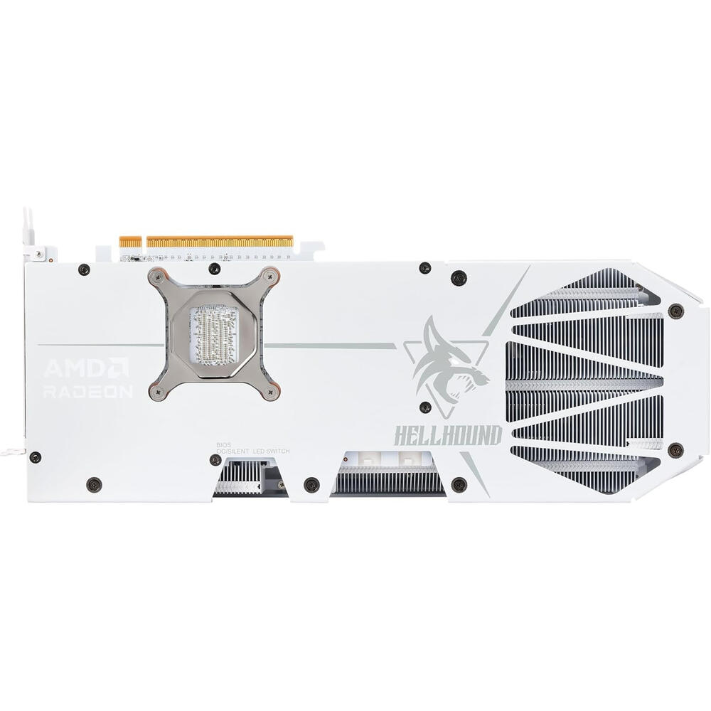 Відеокарта AMD Radeon RX 9070 XT 16GB GDDR6 Hellhound Spectral White PowerColor (RX9070XT 16G-L/OC/WHITE) Відеокарта AMD Radeon RX 9070 XT 16GB GDDR6 Hellhound Spectral White PowerColor (RX9070XT 16G-L/OC/WHITE)