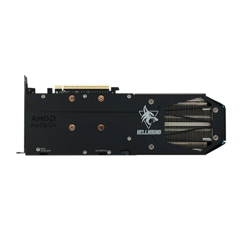 Відеокарта AMD Radeon RX 9060 XT 16GB GDDR6 Hellhound PowerColor (RX9060XT 16G-L/OC) Відеокарта AMD Radeon RX 9060 XT 16GB GDDR6 Hellhound PowerColor (RX9060XT 16G-L/OC)