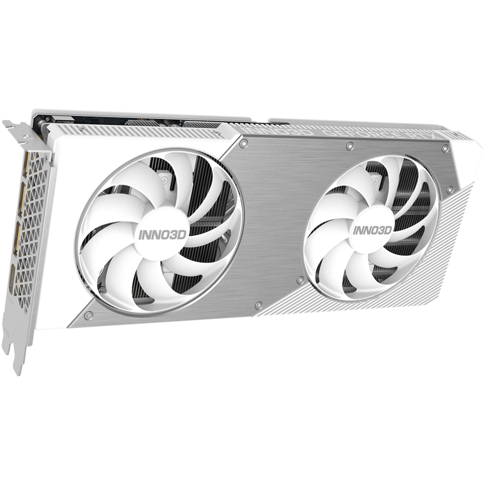Вiдеокарта GeForce RTX5060 Ti Inno3D TWIN X2 OC WHITE, 8GB GDDR7, 128bit, PCI Express 5.0 (N506T2-08D7X-193075W)