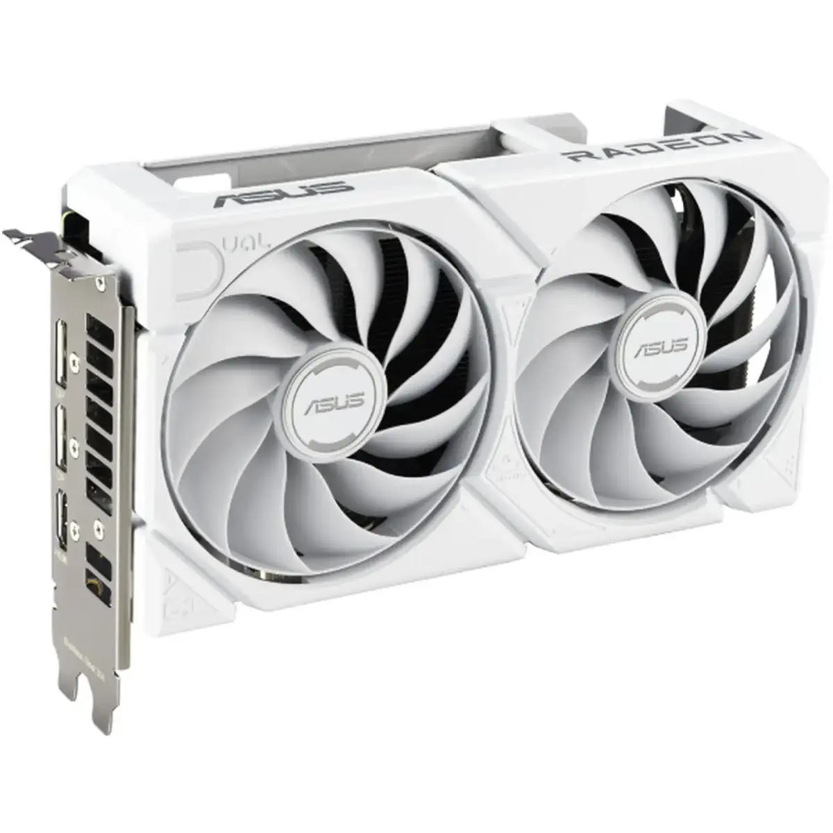 Відеокарта AMD Radeon RX 9060 XT 16GB GDDR6 Dual White Asus (DUAL-RX9060XT-16G-WHITE) Відеокарта AMD Radeon RX 9060 XT 16GB GDDR6 Dual White Asus (DUAL-RX9060XT-16G-WHITE)