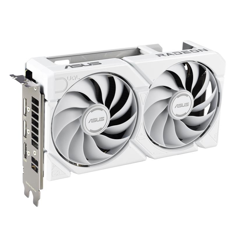 Відеокарта AMD Radeon RX 9060 XT 16GB GDDR6 Dual White Asus (DUAL-RX9060XT-16G-WHITE) Відеокарта AMD Radeon RX 9060 XT 16GB GDDR6 Dual White Asus (DUAL-RX9060XT-16G-WHITE)