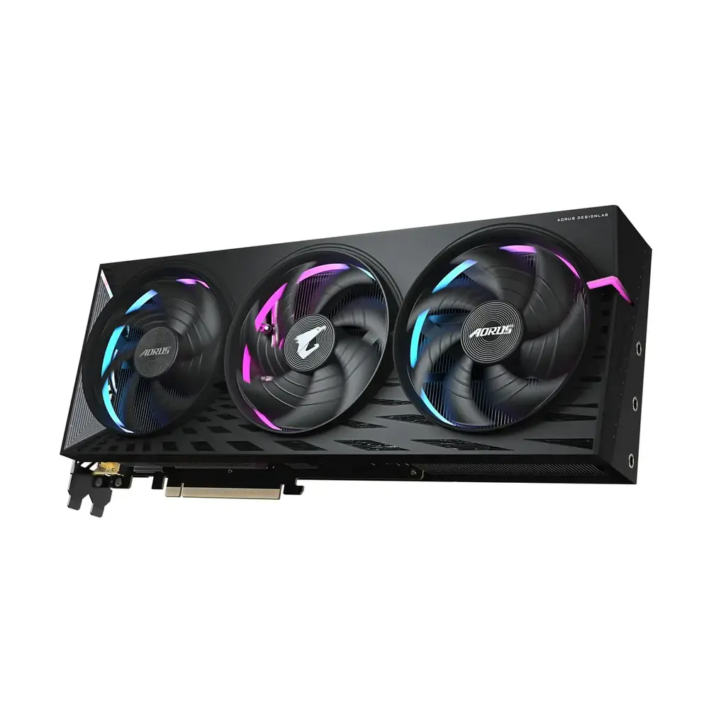 Відеокарта AMD Radeon RX 9070 XT 16GB GDDR6 Aorus Elite Gigabyte (GV-R9070XTAORUS E-16GD) Відеокарта AMD Radeon RX 9070 XT 16GB GDDR6 Aorus Elite Gigabyte (GV-R9070XTAORUS E-16GD)