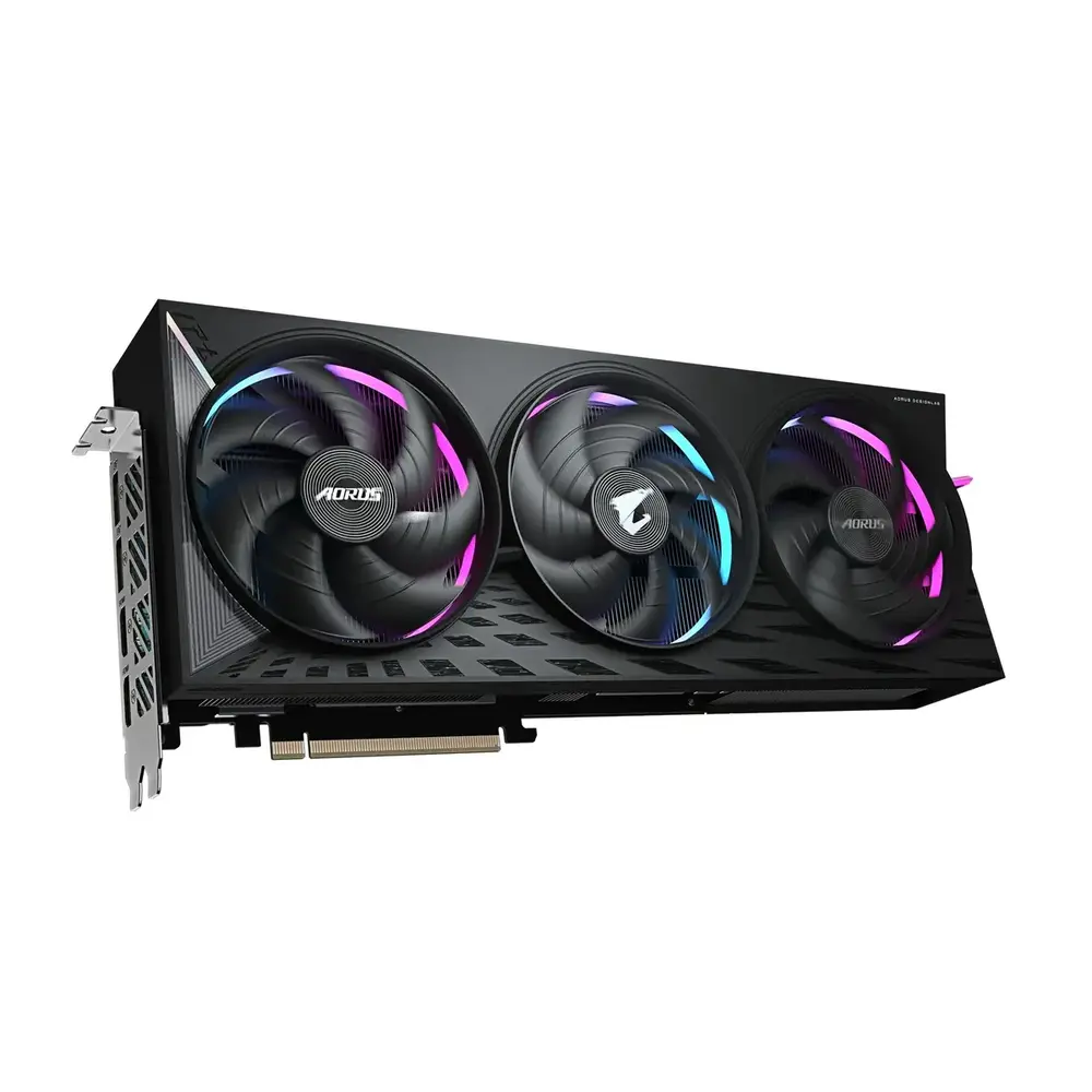 Відеокарта AMD Radeon RX 9070 XT 16GB GDDR6 Aorus Elite Gigabyte (GV-R9070XTAORUS E-16GD) Відеокарта AMD Radeon RX 9070 XT 16GB GDDR6 Aorus Elite Gigabyte (GV-R9070XTAORUS E-16GD)