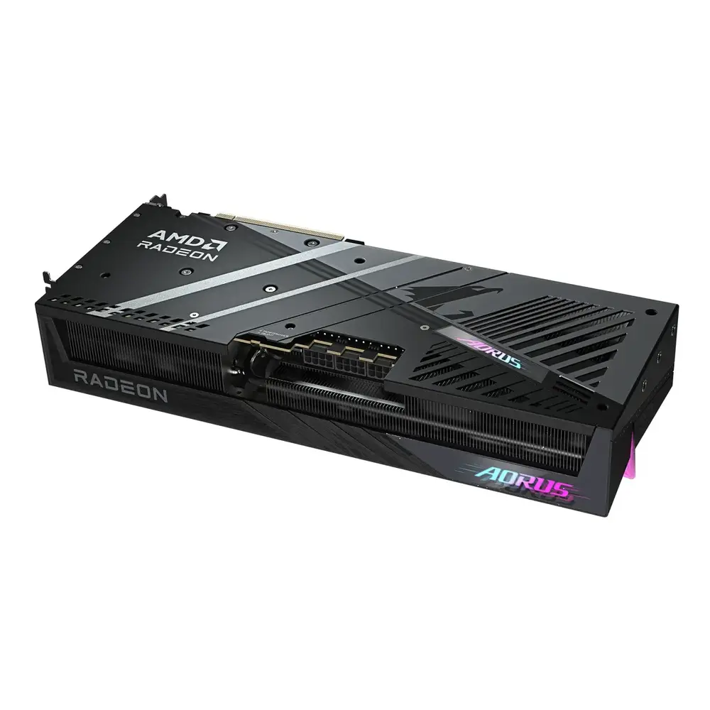 Відеокарта AMD Radeon RX 9070 XT 16GB GDDR6 Aorus Elite Gigabyte (GV-R9070XTAORUS E-16GD) Відеокарта AMD Radeon RX 9070 XT 16GB GDDR6 Aorus Elite Gigabyte (GV-R9070XTAORUS E-16GD)