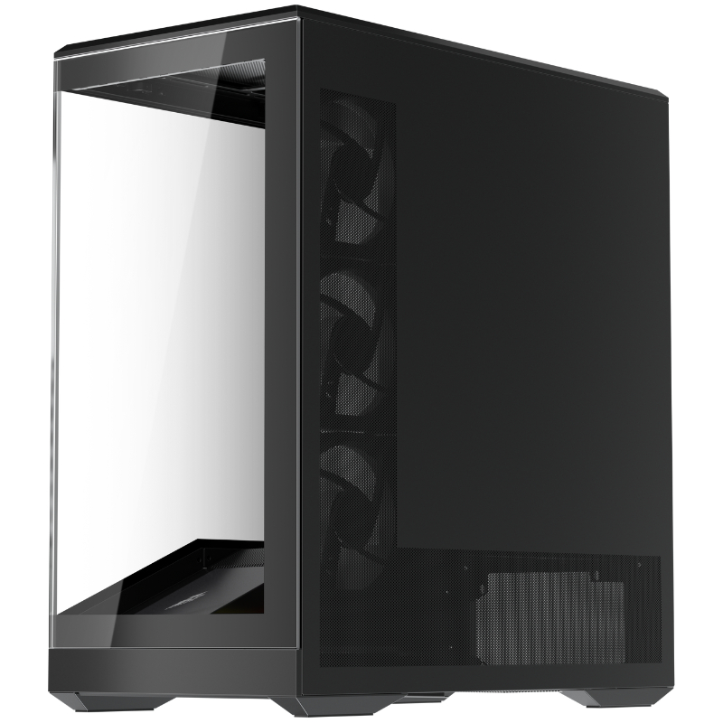 Корпус 1stPlayer GM7-BK-3FN7R-1FN7 Black