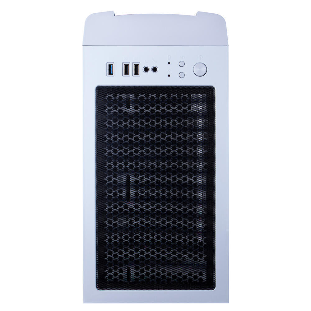 Корпус 1stPlayer D4-WH-4F1-W White без БЖ