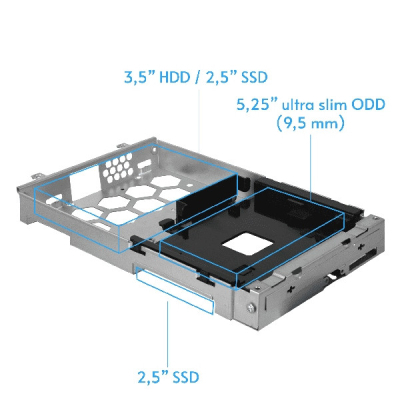 Корпус для ПК UNI Chieftec (BE-10W-300)