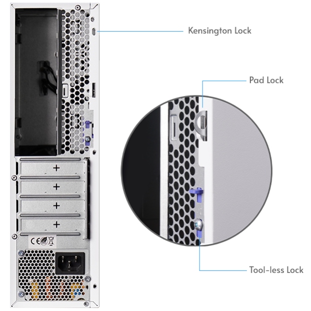 Корпус Chieftec UNI BE-10W-300 mATX , БЖ 300W, SLIM FF WHITE (BE-10W-300)