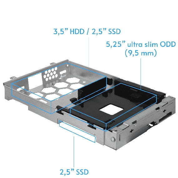 Корпус Chieftec UNI BE-10W-300 mATX , БЖ 300W, SLIM FF WHITE (BE-10W-300)