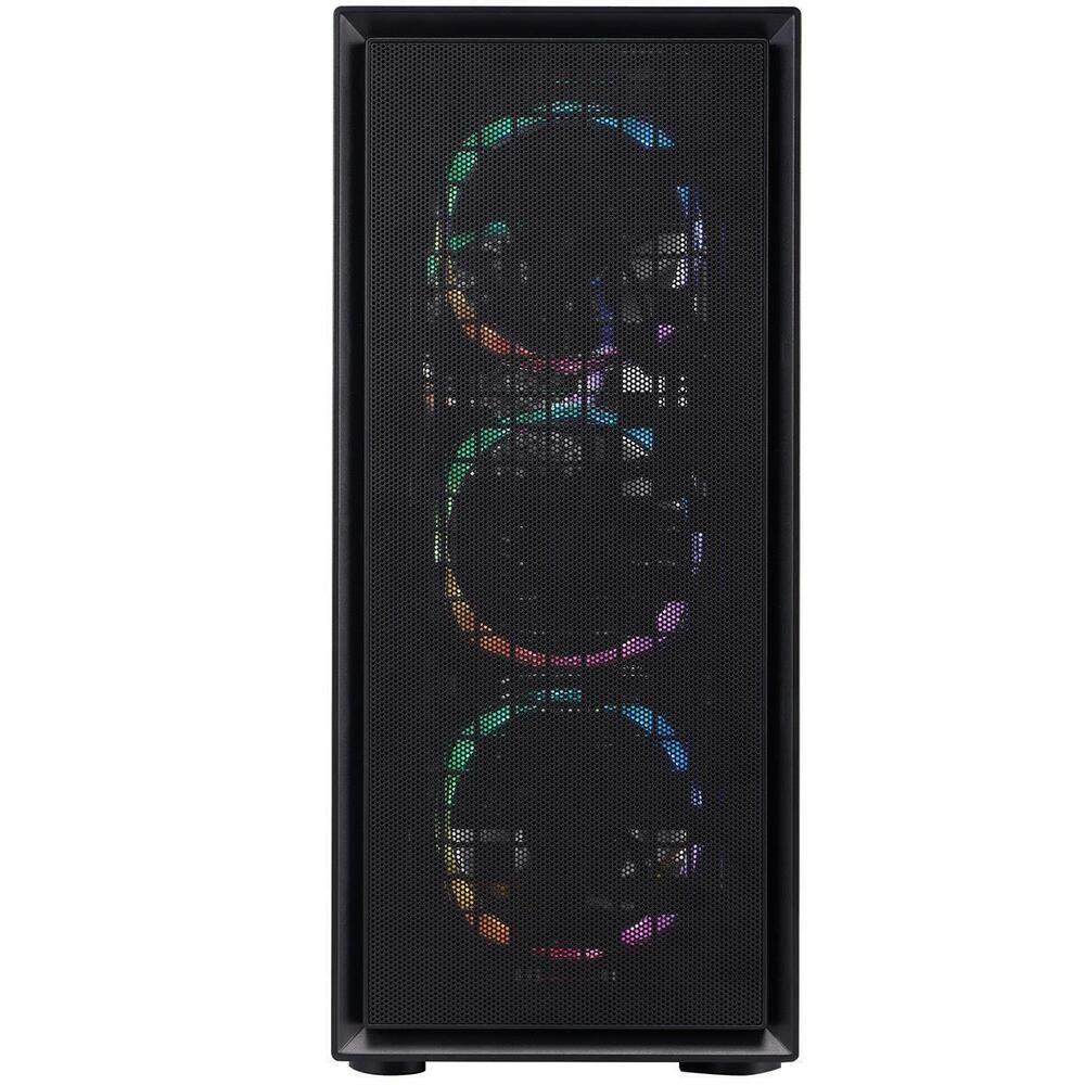 Корпус 1stPlayer Go6-BK-4FS7 Black без БЖ