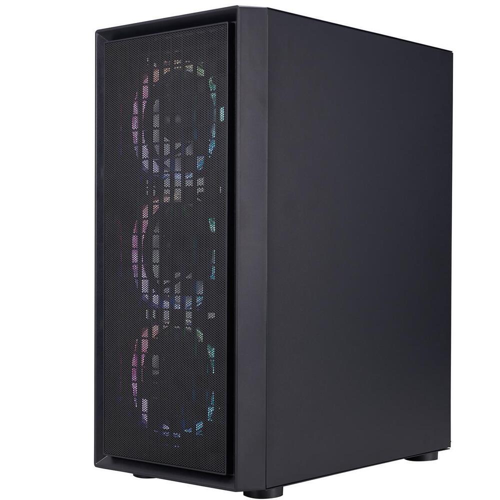 Корпус 1stPlayer Go6-BK-4FS7 Black без БЖ