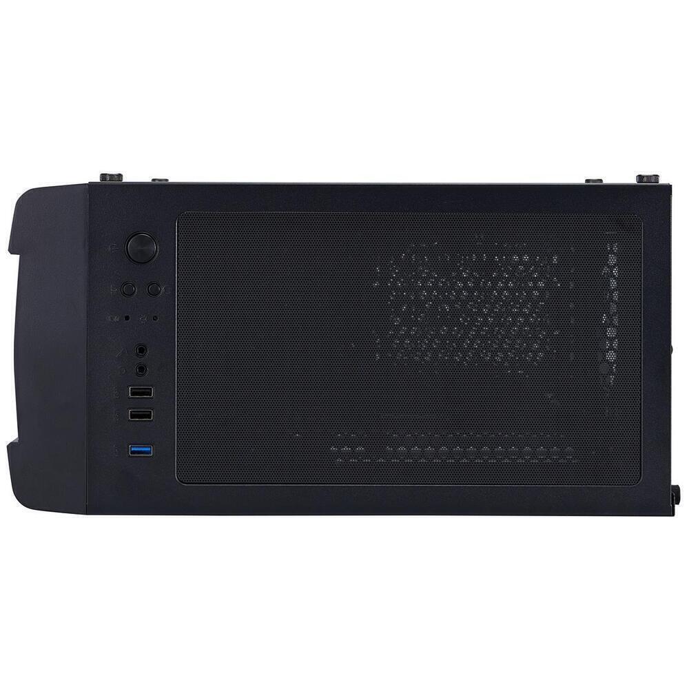 Корпус 1stPlayer D4-BK-4F1 Black без БЖ