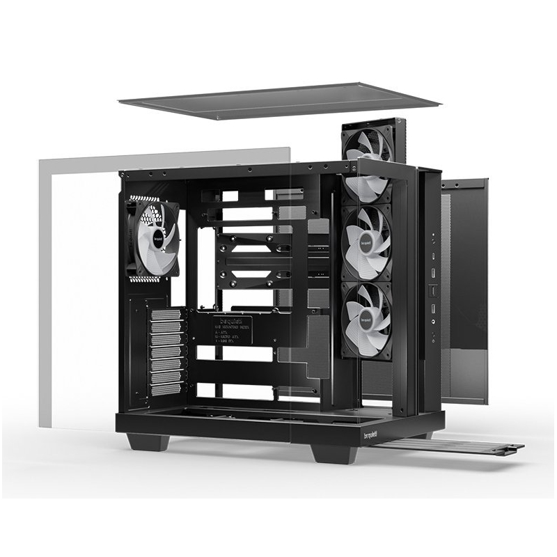 Корпус be quiet! Light Base 500 LX Black (BGW85) без БЖ