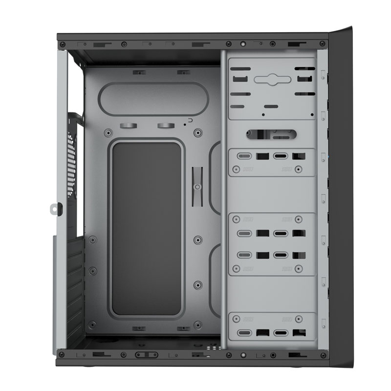 Корпус ATX з блоком живлення GM-400-8cm ET-209-400W GAMEMAX (ET-209-400)