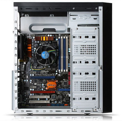 Корпус ATX з блоком живлення GM-400-8cm ET-209-400W GAMEMAX (ET-209-400)