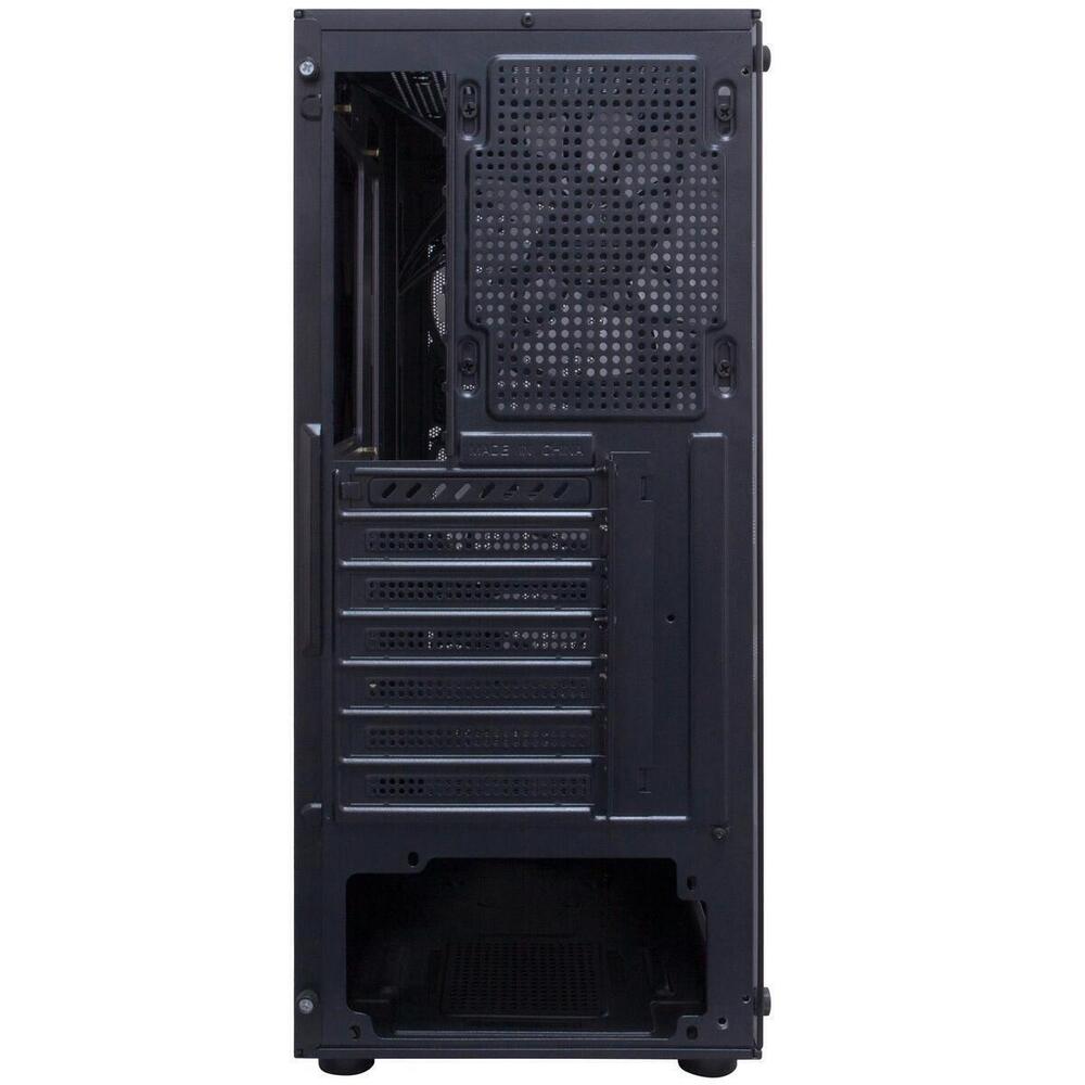 Корпус 1stPlayer FD3-BK-4F7 Black без БЖ