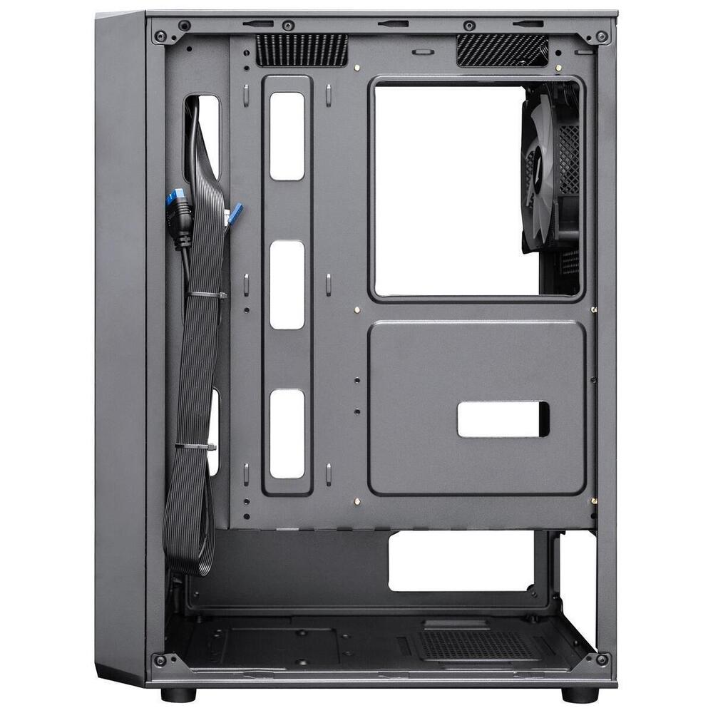 Корпус 1stPlayer FD3-BK-4F7 Black без БЖ