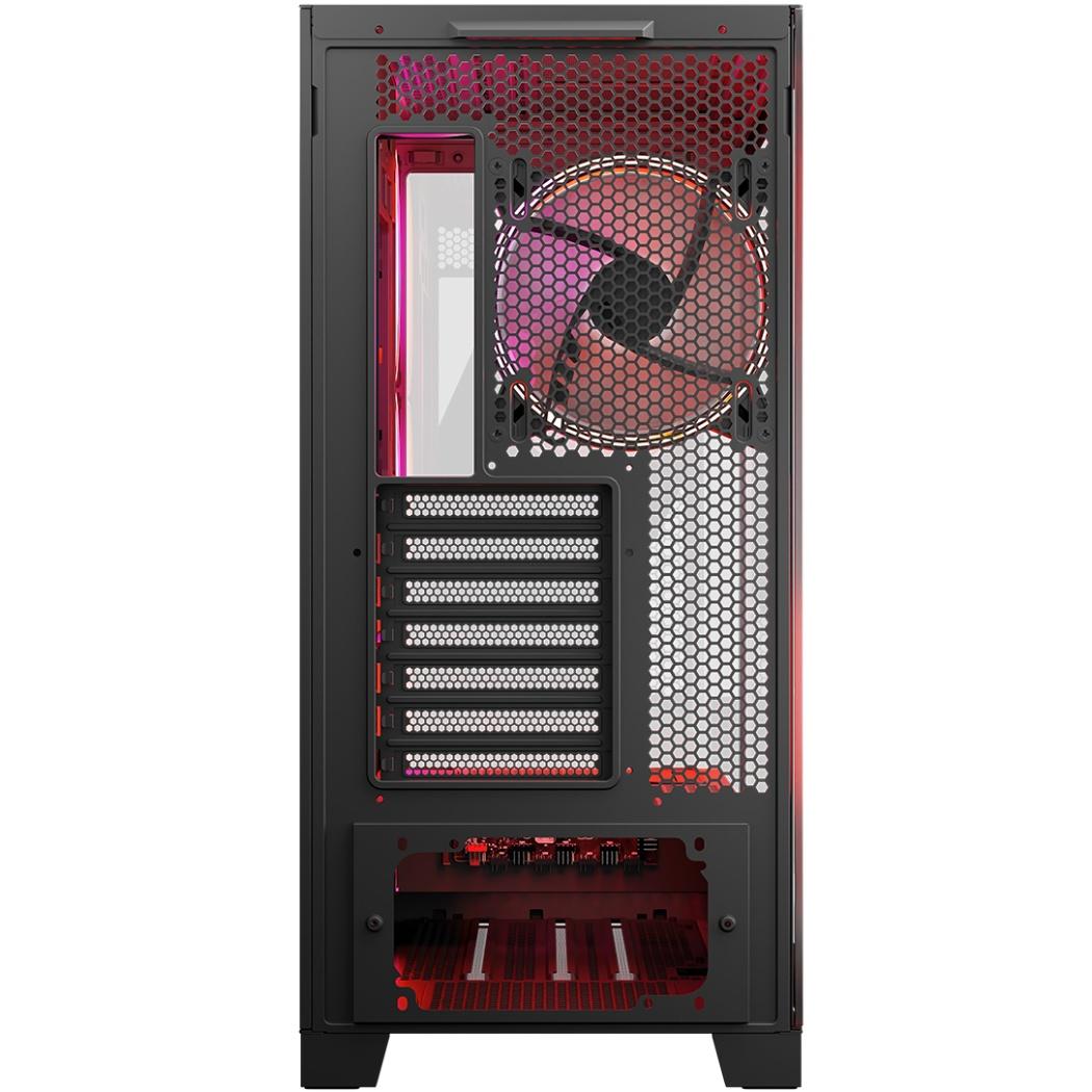 Корпус Modecom VOLCANO SPACE APEX ARGB 4x140mm fans MIDI USB 3.0x2+TYPE-C BLACK без БЖ ATX (AT-SPACE-PG-10-000000-000)