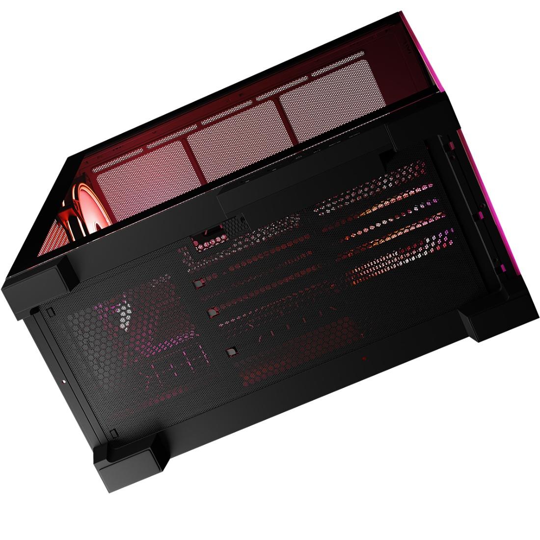 Корпус Modecom VOLCANO SPACE APEX ARGB 4x140mm fans MIDI USB 3.0x2+TYPE-C BLACK без БЖ ATX (AT-SPACE-PG-10-000000-000)