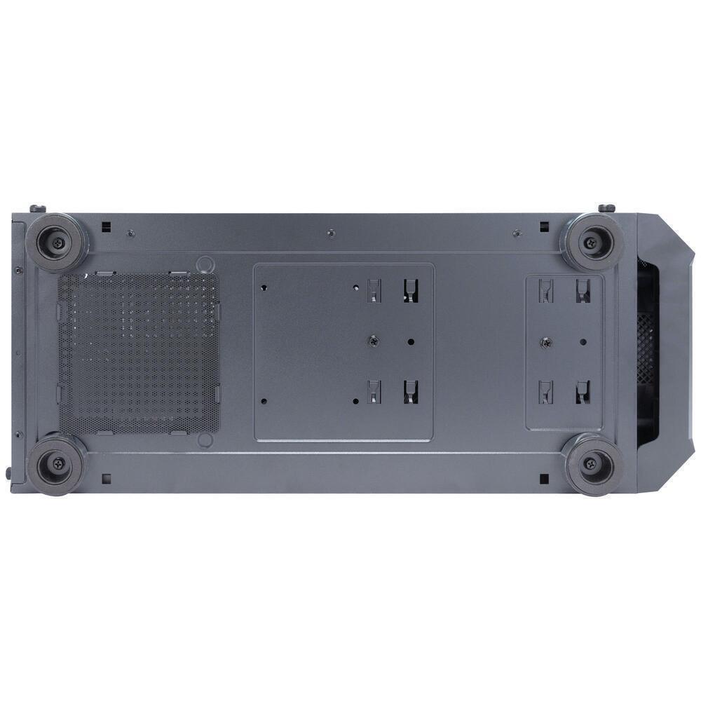 Корпус 1stPlayer FD5-M-BK-4F1 Black без БЖ