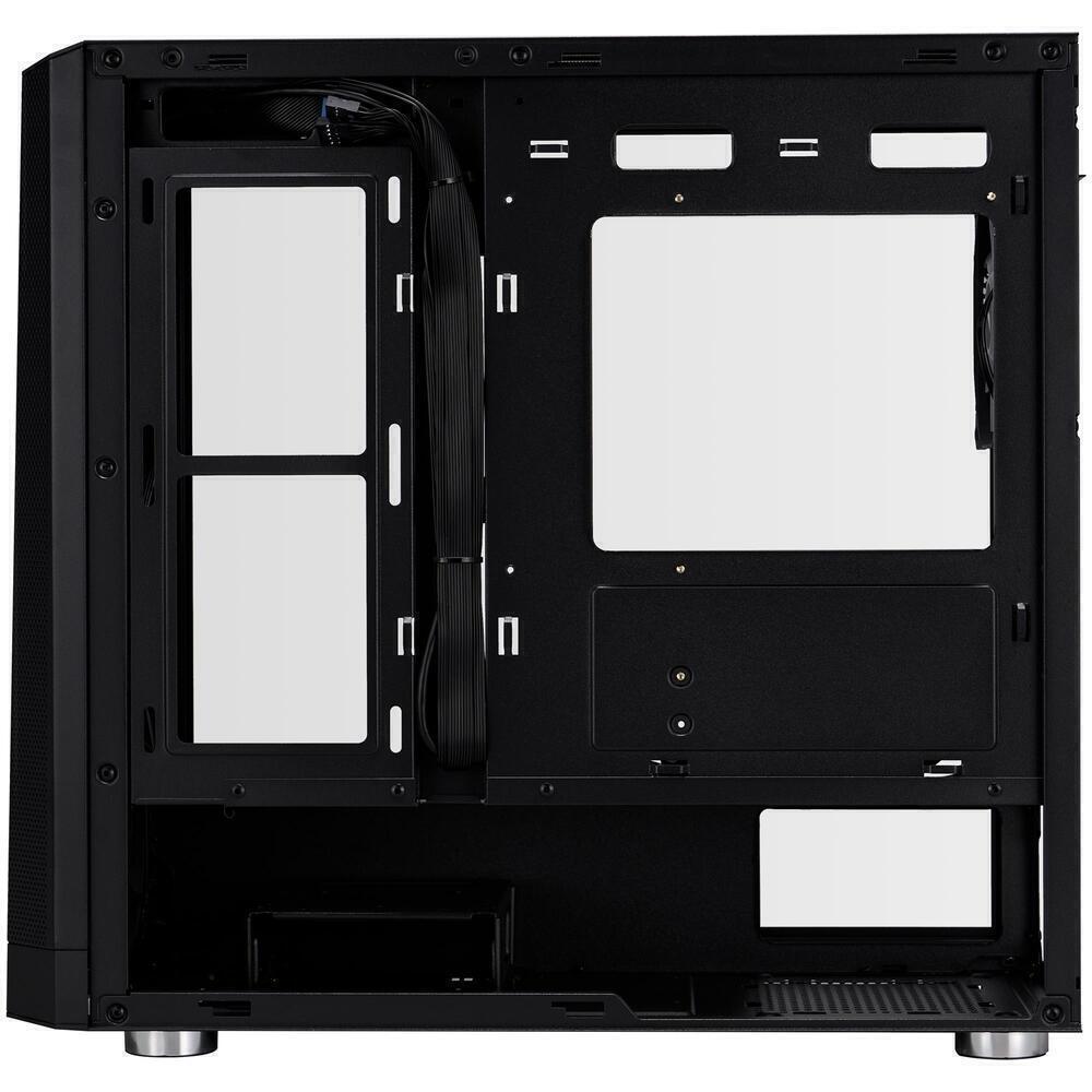 Корпус 1stPlayer FD5-M-BK-4F1 Black без БЖ