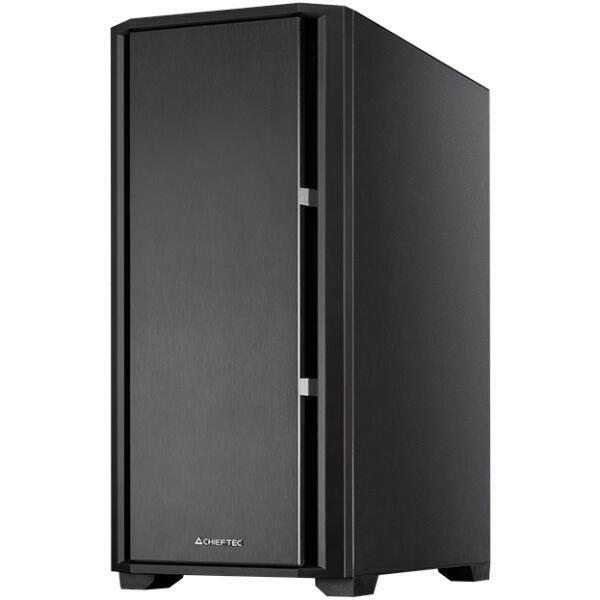Корпус Chieftec Pro Midi TG AS-02B-TG-OP ATX, без БЖ, Black (AS-02B-TG-OP)
