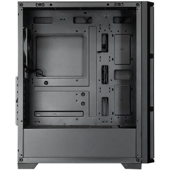 Корпус Chieftec Pro Midi TG AS-02B-TG-OP ATX, без БЖ, Black (AS-02B-TG-OP)