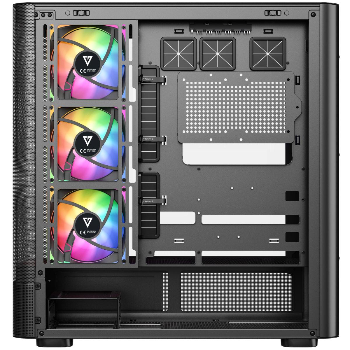 Корпус для ПК Modecom VOLCANO AQ400 ARGB (MC-A-AQ400-4FA-B)