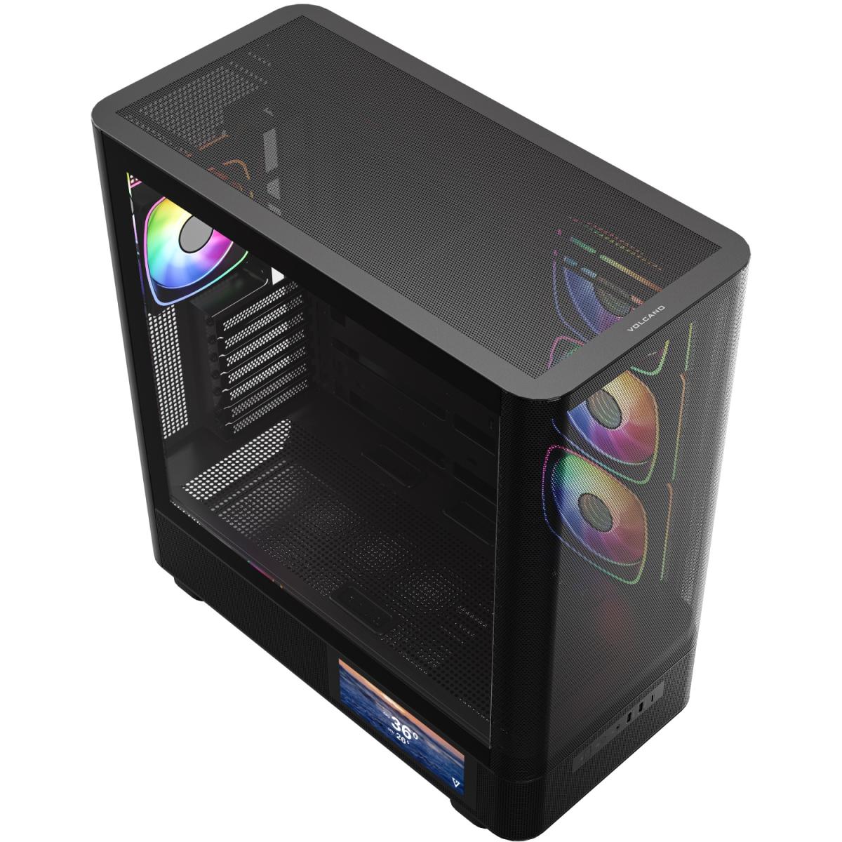 Корпус для ПК Modecom VOLCANO AQ400 ARGB (MC-A-AQ400-4FA-B)