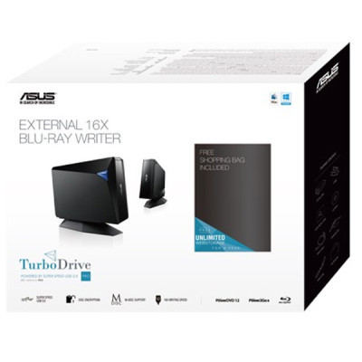Оптичний привід Blu-Ray ASUS BW-16D1H-U PRO/BLK/G/AS (90DD01L0-M69000)