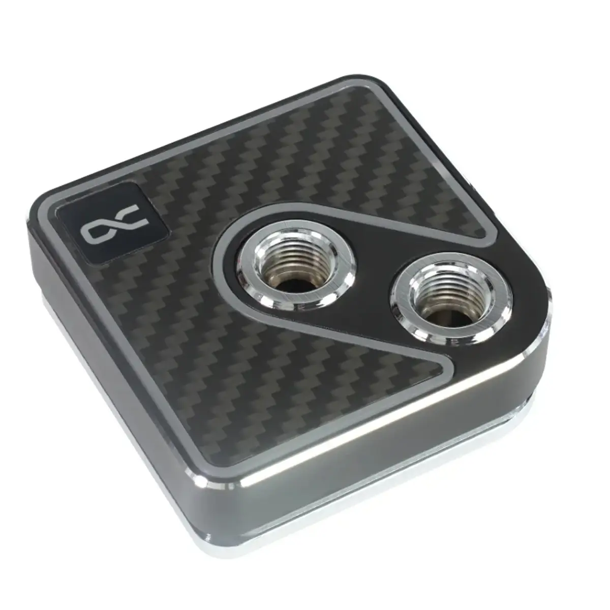 Водоблок Alphacool Core 1 Aurora Carbon - AM4 / AM5 Intel: LGA 1700 / LGA 1851 (1800508)