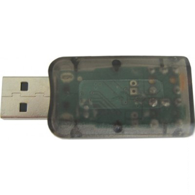 Звукова плата Dynamode USB 6(5.1) 3D RTL dark gray (USB-SOUNDCARD2.0 black)