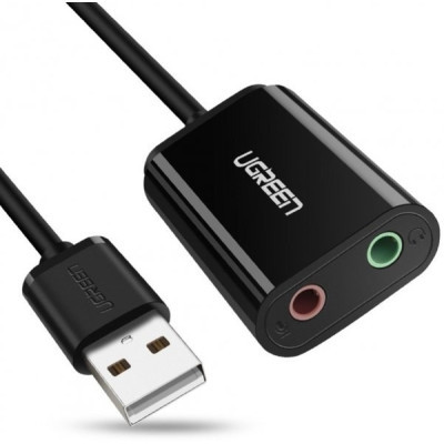Звукова плата Ugreen US205 black (30724)