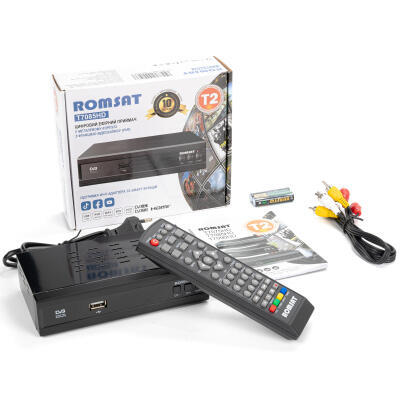 Тюнер DVB-T2 Romsat T7085HD