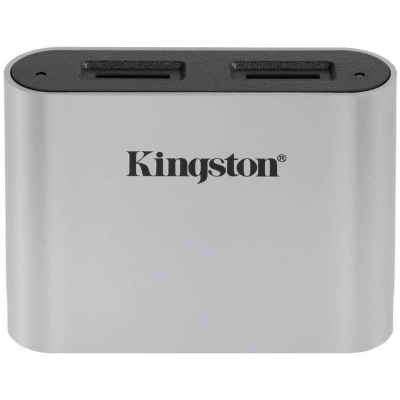 Зчитувач флеш-карт Kingston Workflow Dual-Slot microSDHC/XC UHS-II (WFS-SDC) (1113022)